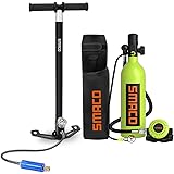 SMACO Scuba Tank Diving Gear for Diver Mini Scuba Tank Oxygen Cylinder with 15-20 Minutes Capability Diving Oxygen Underwater