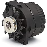 Proform Alternator, 10SI, 100 amps, 12V, 1-Wire, Single V-Belt Pulley, Aluminum Case, Black Paint, GM, Each