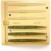 Smedioks Premium Soft Plastiс Mold Lure Making Injection Molds Fishing Lures 3 Cavity Yum Dinger 4"