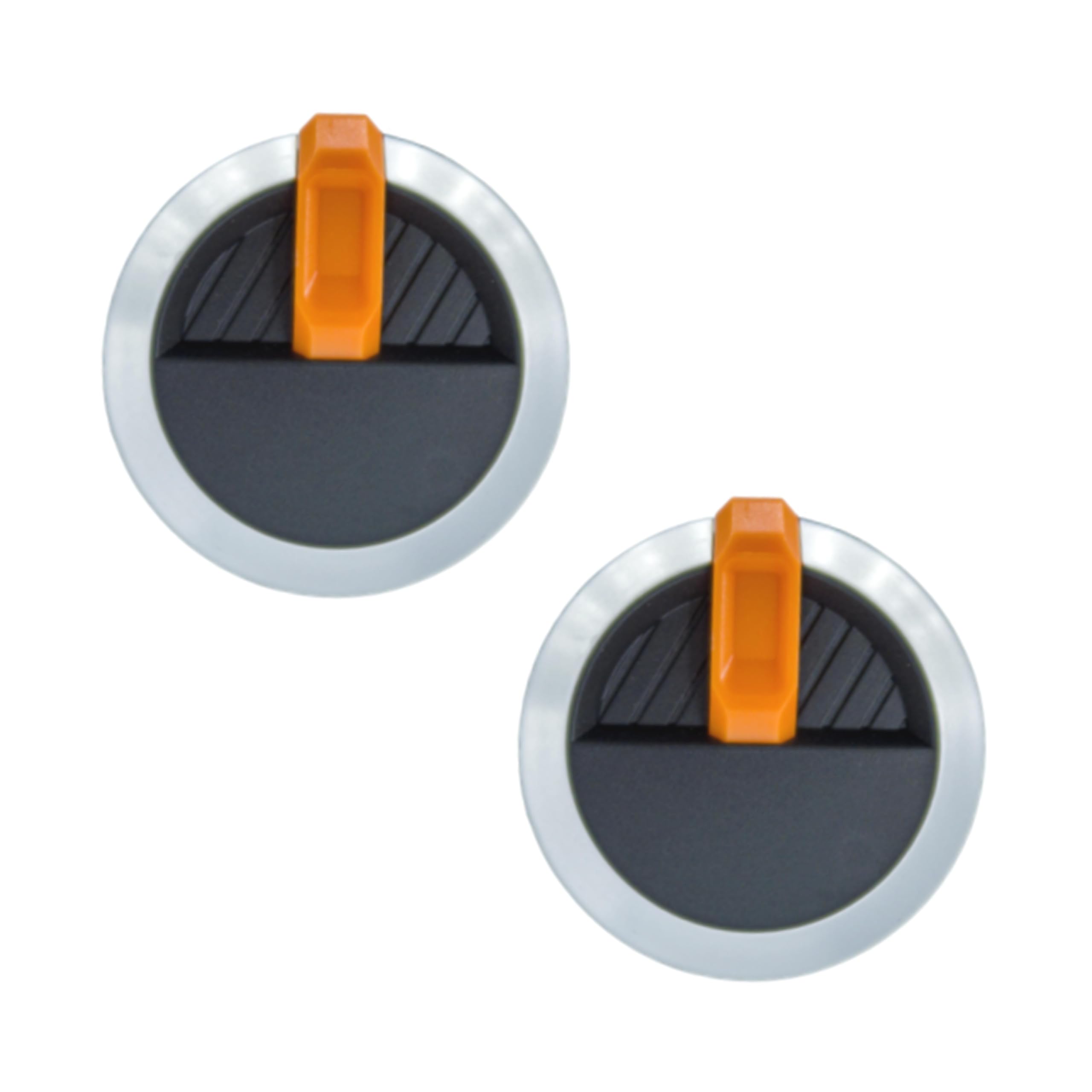 Photo 1 of Gas Griddle Orange Knob Replacement for Blackstone 17" 22" 28" 36" Griddle, for Blackstone Flat Top Grill replacement walmart knobs,2-Pack