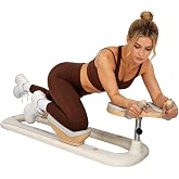 Twist Crawler V2, Spine Twist &amp; Stretch Trainer, Core Waist Twister Device for Home Gym, Full Body Stretch &amp; Ab Workout Trainer, Back Pain Relief Equipment, White