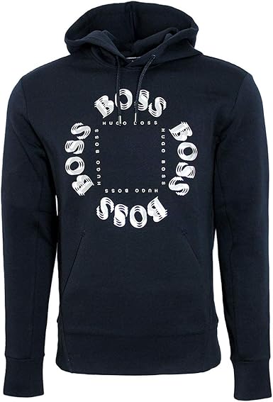 hugo boss sly hoodie white