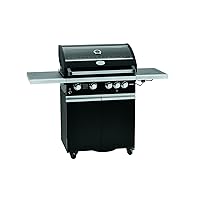  Vision G4 Gas-Grillstation Rösle XXL Gusseisen schwarz Garten 5-flammig 4+1 Gas Brenner ✔ Lenkrollen mit Bremse ✔ Deckel ✔ Rotisserie-Aufhängung ✔ Seitentische beidseitig ✔ Ablagefläche ✔ eckig ✔ rollbar ✔ stehend grillen ✔ Grillen mit Gas ✔ mit Station ✔ mit Rädern 