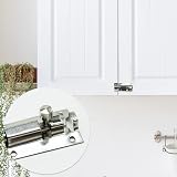 SZXMDKH Stainless Steel Door Bolts Lock Latch 2 Pack 2 Inch Silver Sliding Plate view 5