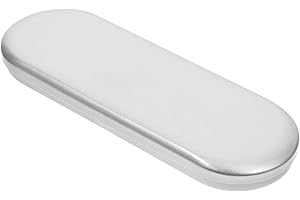 Healvian Cutlery Storage Box Portable Metal Travel Case with Lid for Chopsticks Forks and Spoons, Kitchen