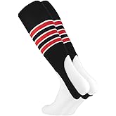 MadSportsStuff Baseball Stirrups Softball Stirrups with Stripes for Boys Girls Men Women Pattern B 3 Stripe
