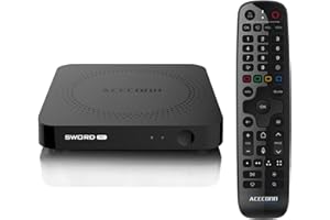 ACECONN Sword Pro+ Streaming Smart Android 11 TV Boxes 4k 60hz HDR10+ TVONAIR3 2GB 16GB BT Dual WiFi Support Voice Remote Bac