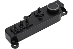 A ABSOPRO Power Seat Switch Car Adjust Recline Recliner Switch for Tesla Model Y 2020-2023 Plastic Black