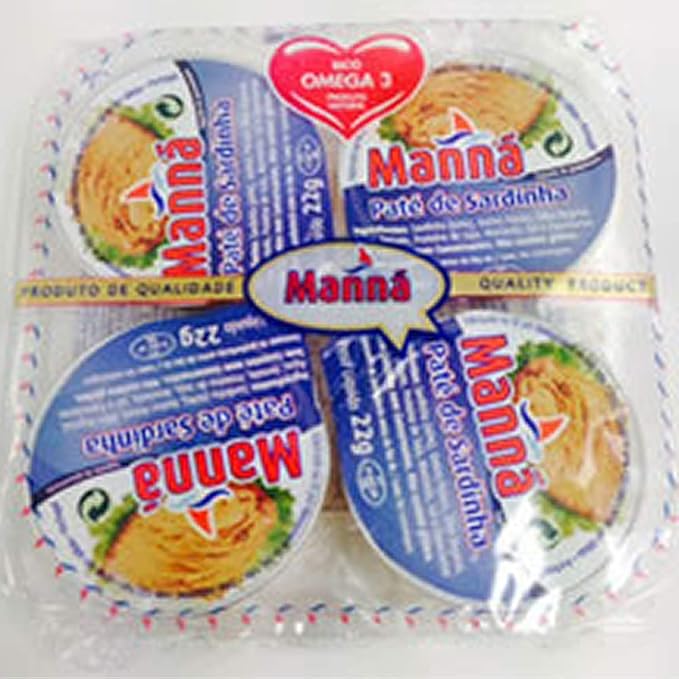 Manná Sardine Paté from Portugal 88g Amazon.co.uk Grocery