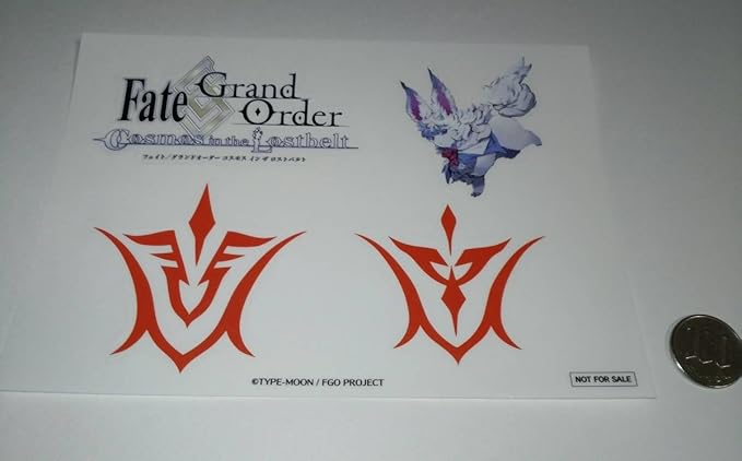 Amazon Co Jp Fategrand Order Cosmos In The Lostbelt Fgo令呪ステッカー非売品aj アニメジャパン18 ホビー 通販