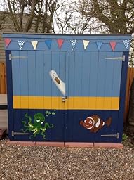 6ft x 3ft Wooden Shiplap Garden Shed: Amazon.co.uk: Garden 