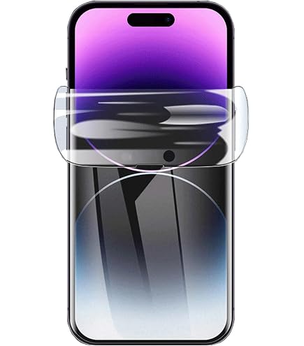 GUARD CRAG 3 Pezzi Pellicola Protettiva per iPhone 15, Hydrogel