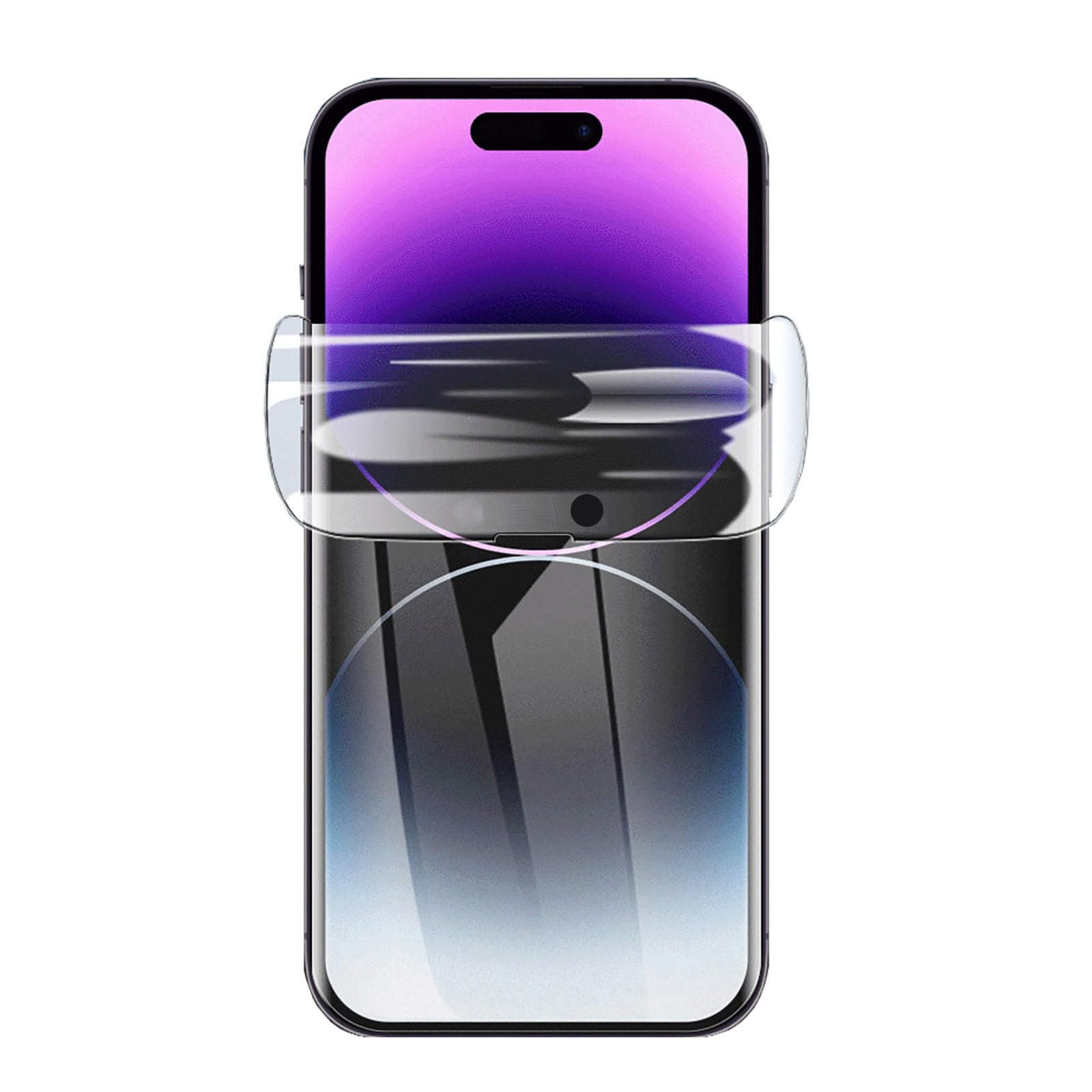 Photo 1 of ISARVIQUE Hydrogel Film Screen Protector for iPhone 17 Pro, Soft TPU Transparent Protective Screen Protector Film -Not Tempered Glass -3 Packs