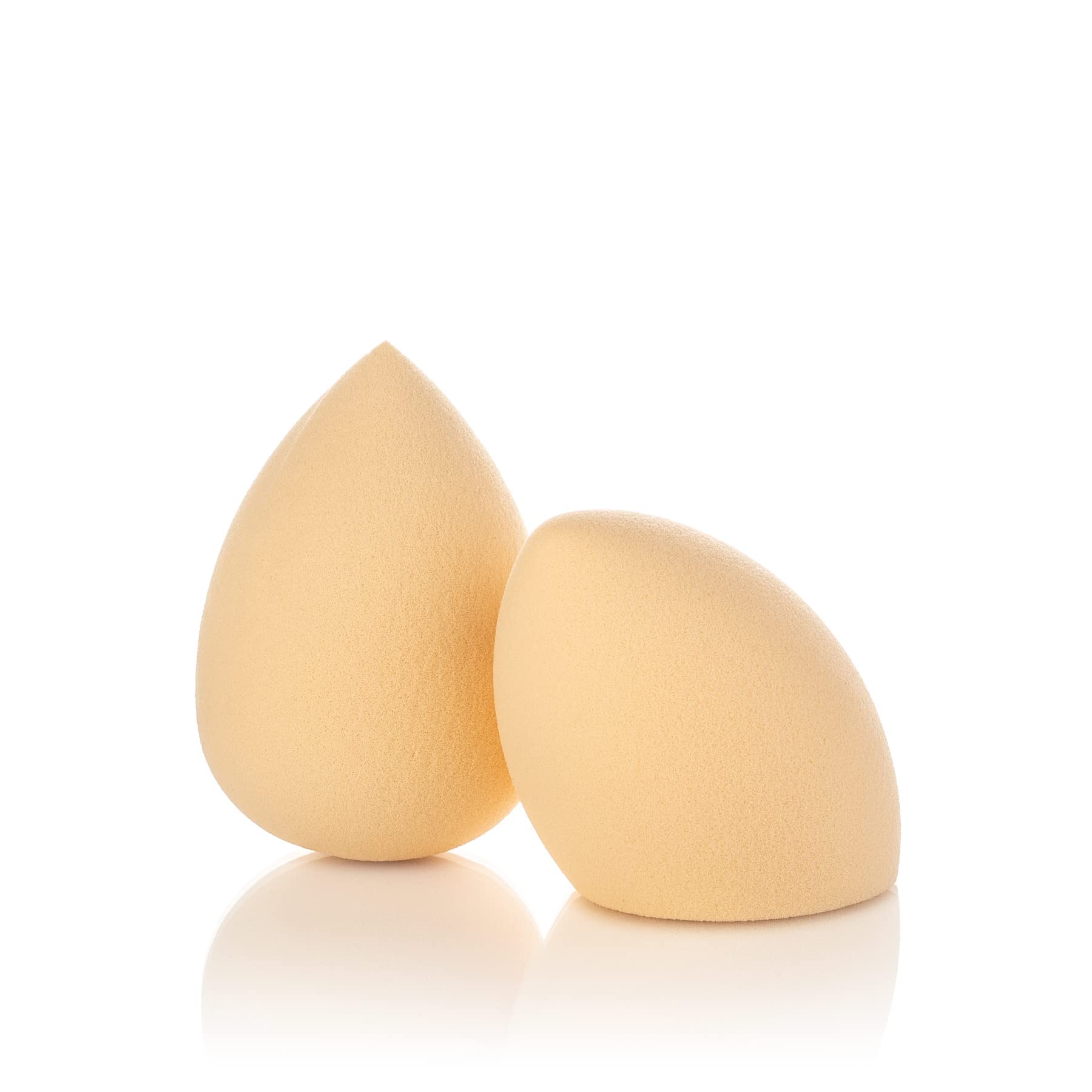 Photo 1 of Almost Famous Professional Beauty Sponge Makeup Blender Nude Duo Combo, Perfect Foundation Blending, Comes with Necessary Dual, Duo Makeup Blenders - Nude
