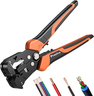 Preciva Automatic Wire Stripper and Cutter Tool 0.2-6mm² Electrical
