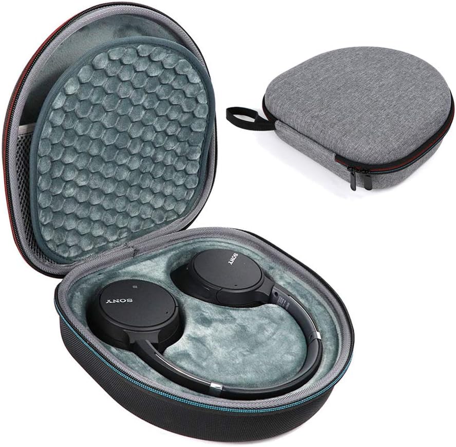 Hard Case for Sony WH-CH700N Wireless Bluetooth Noise Cancelling Headphones Travel Bag Protective Carrying Storage Box (Gray)
