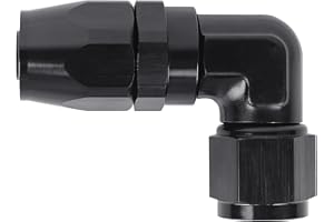 EVIL ENERGY 10AN Hose End Fitting 90 Degree Swivel Low Profile Forged Aluminum for CPE Braided Line