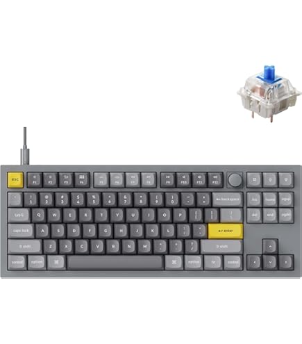 【Keychron】Q3 Pro Amazon.com: Keychron Q3 RGB Tenkeyless Layout 87-Key QMK/VIA