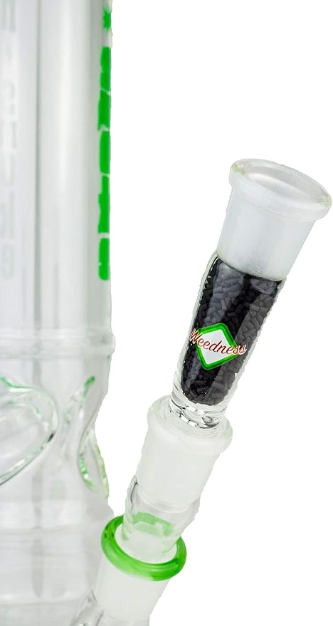 Weedness Bong En Verre Adaptateur De Filtre A Charbon Actif 18 8 Mm Coupe Bang Adaptateur D Accessoires Tete De Filtre Tete De Verre Bowl Head Amazon Fr Cuisine Maison