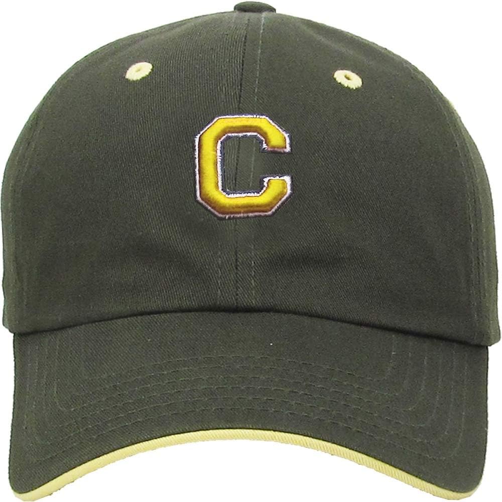 baseball cap with letter c