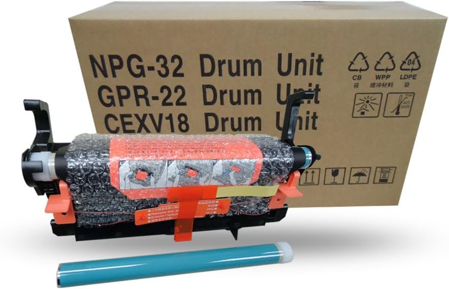 AotusiCompatible Drum Unit Replacement for Canon GPR 22 NPG 32 CEXV 18 for use in Canon Copier IR 1018 1019 1022 1024