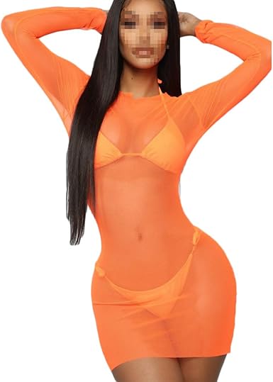 mesh bodycon cover up
