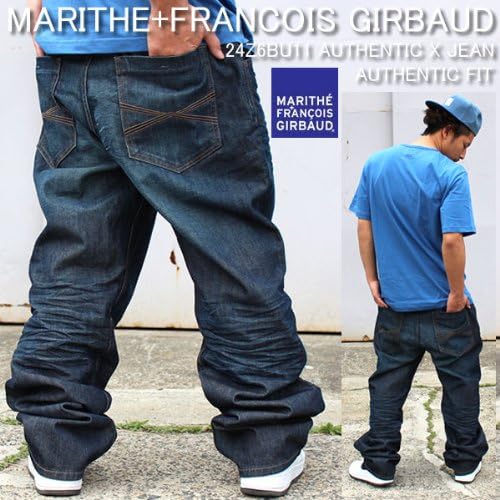 Amazon 1934marithe Francois Girbaud マリテ フランソワ ジルボー Authentic X Jean デニムパンツ 38インチ ジーンズ 通販