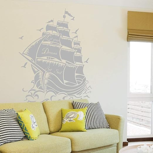 Amazon Com Amazing Vinyl Pirate Ship Decal Pirate Ship Wall Art
