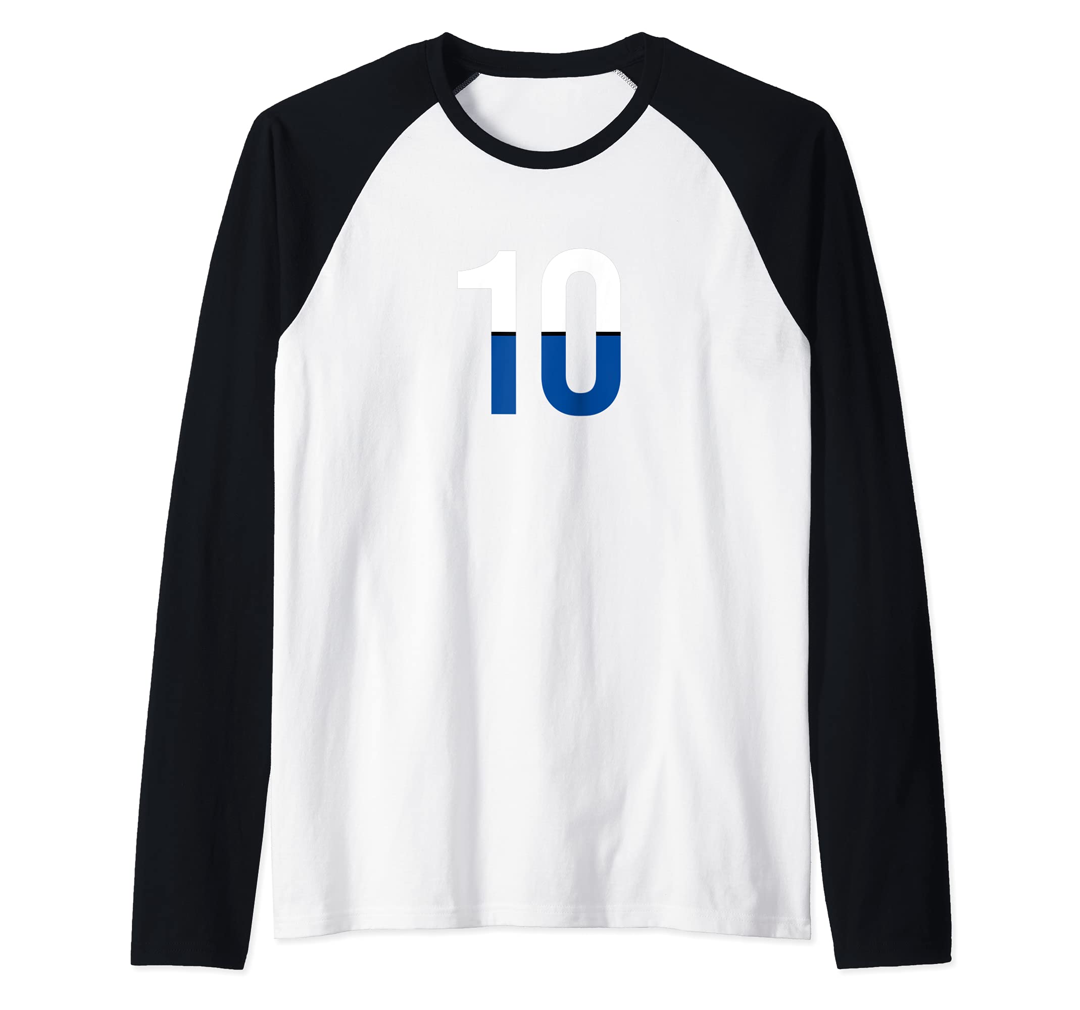Flag Finland Raglan Baseball Tee