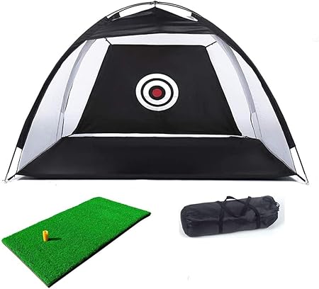 golf practice net and mat amazon
