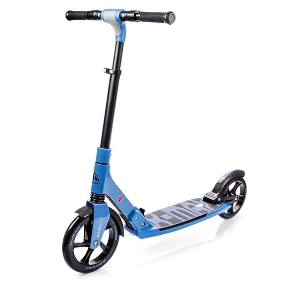 meteor® X-MAX Street 200 Scooter: Kickscooter Tret-Roller, Stunt Scooter klappbar, Erwachsene & Kinderroller, Sehr langlebig 