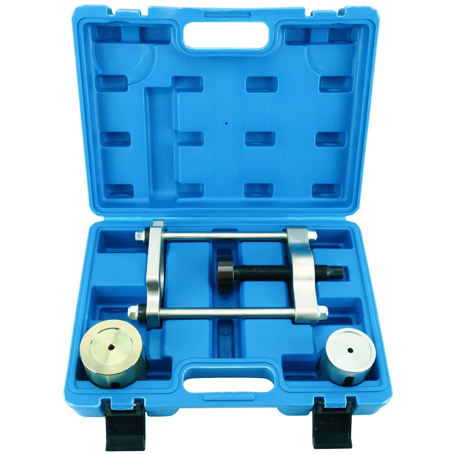 FreeTec Ball Joint Remover Puller Silent Bearing Pressing Tool Rear Axle Tool Sockets Puller Tool Compatible for Ford Focus MK1 1998-2004