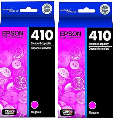 Amazon.com: Epson 410 Ink Cartridge gBGgSe, 2Pack (Magenta): Office Products