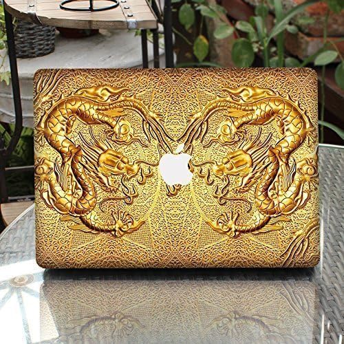 Lymgentao Dragon Decal for MacBook 13 Pro- 3D Painted Design Removable Vinyl Protector Decal Stickers Skin for MacBook Pro 13 Inch
