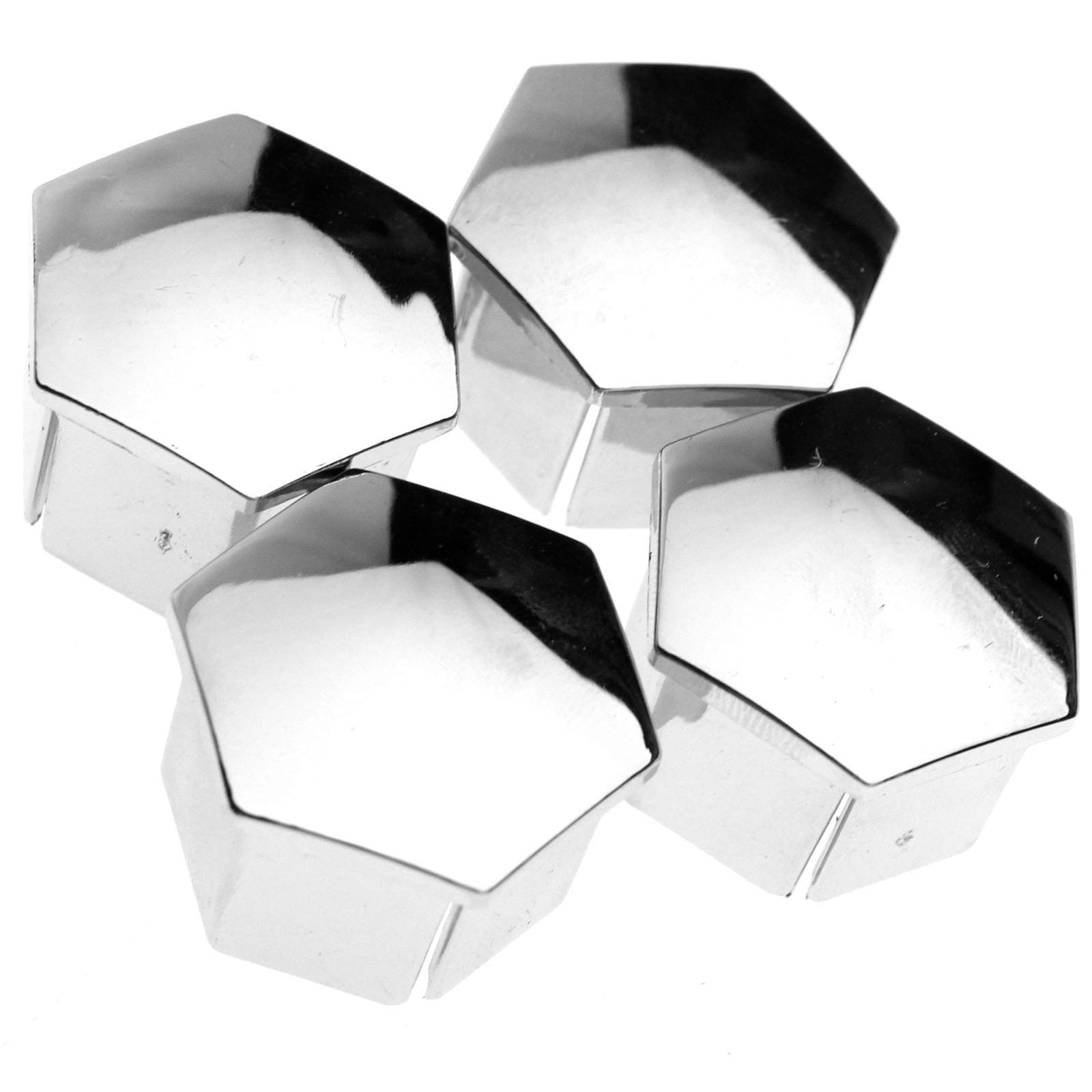 YINETTECH ABS Car Vehicle Wheel Nut Bolt Covers 4 Pieces