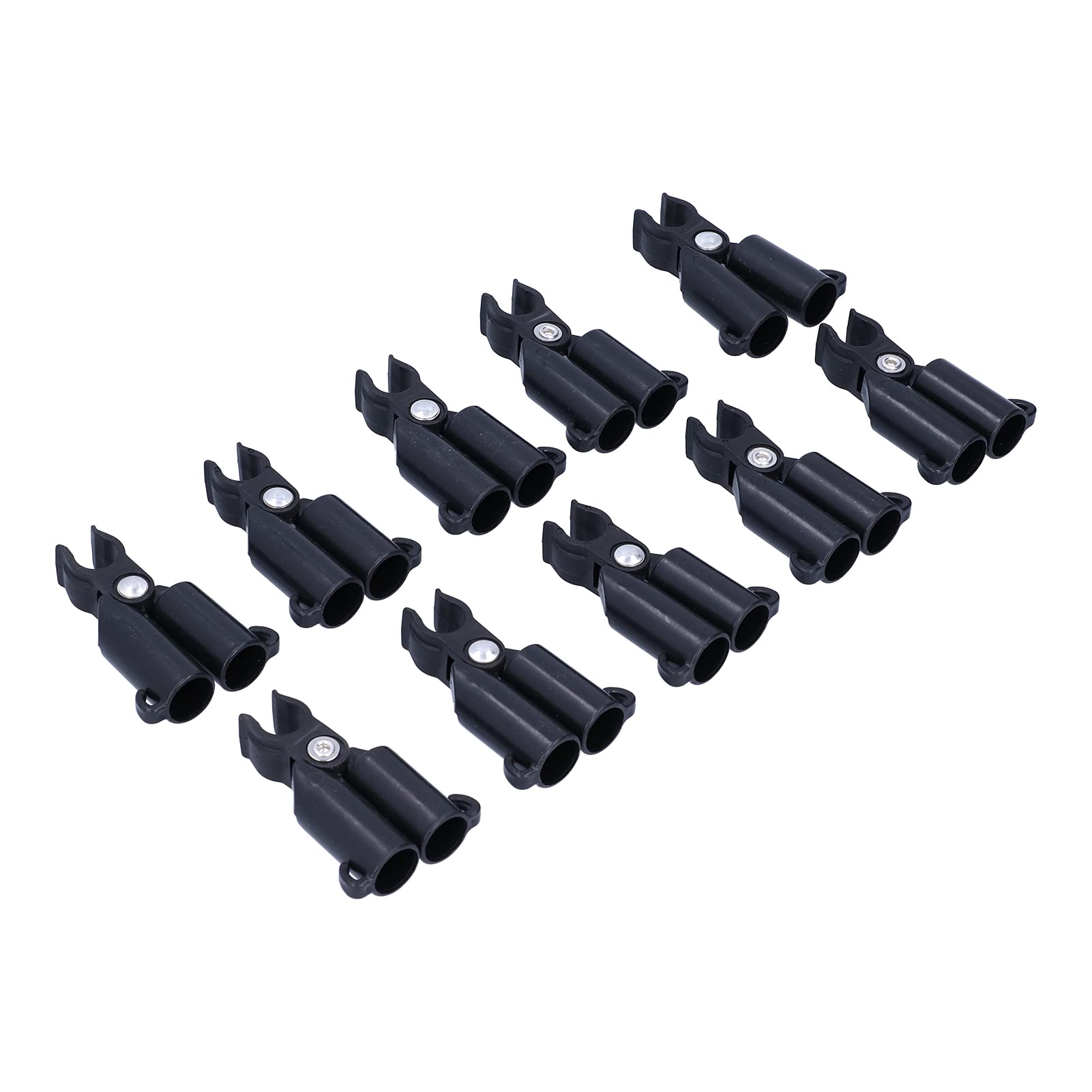 10PCS A-Type Connecting Joint Fixed Clip Plant Cucumber Flower Supports Fixing Stakes Connector Garden Tool(16mm)