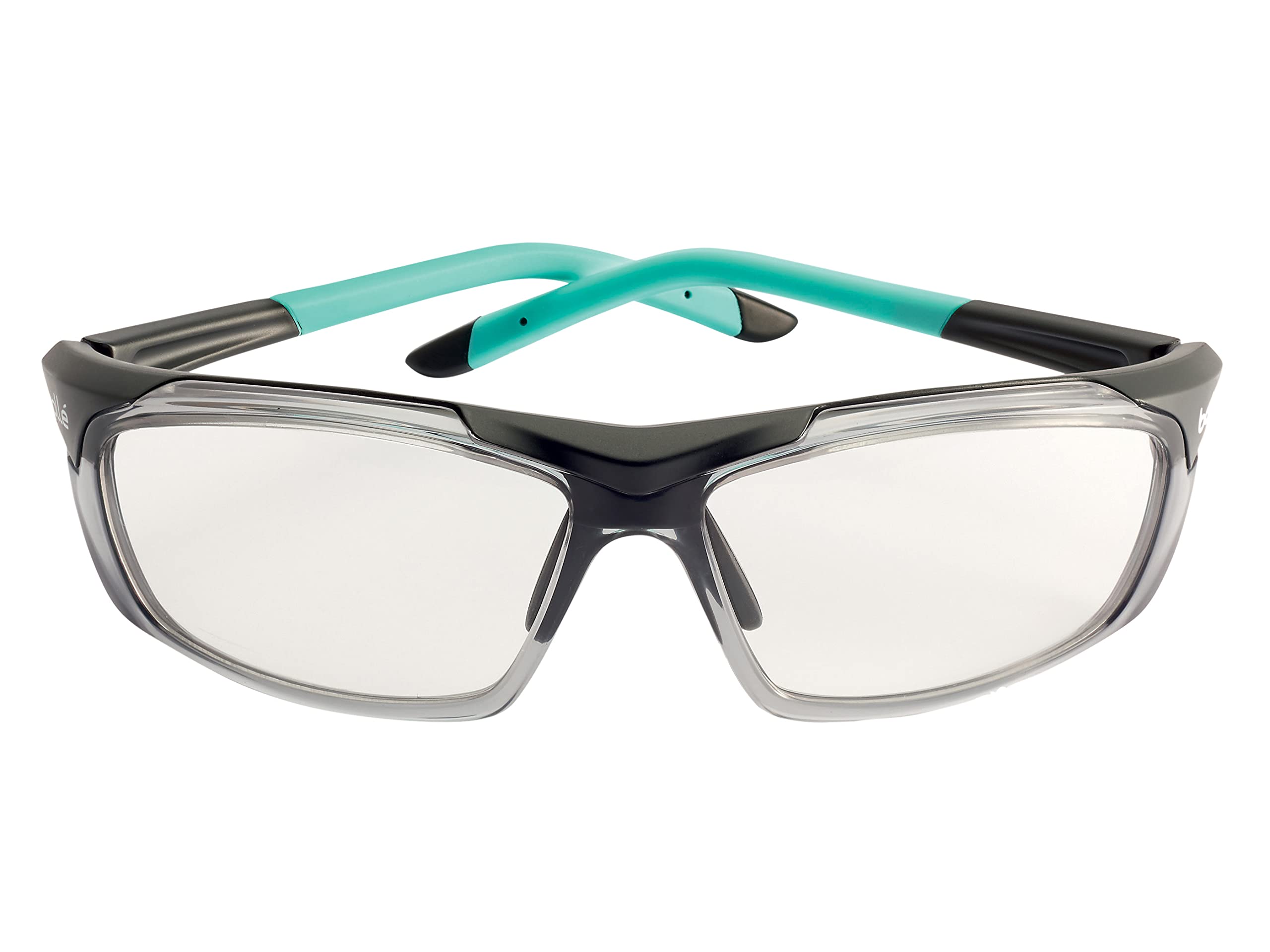 Bolle Harper ProBlu Blue light Glasses with Anti-reflective/Scratch Coating Workwear Glasses Eye Protection Safety Bolle Spectacles Screen Computer Eyewear – 1 pair-Grey/Blue