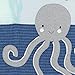 Lambs & Ivy Oceania Aqua/Blue Aquatic 4 Piece Crib Bedding Set