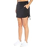 Marika Womens Chelsea Stretch Woven Pocket Skort