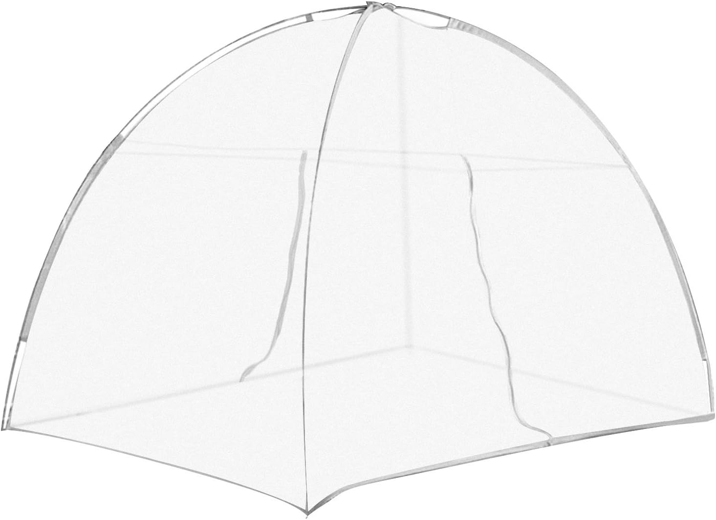 Mosquito Net,Migavenn Mosquito Net for Bed Portable Folding Summer Sleeping Bedroom Anti Mosquito Netting Tent with 2-Way Zipper for Beds Home Bedroom Camping Mosquito Net 60 x 79 Inch White