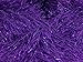 Large 100 gram skein Purple Eyelash Dazzle Ice Metallic Eyelash Yarn