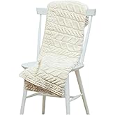 Aran Woollen Mills Cable Throw Blanket, 100% Supersoft Merino Wool, Made in Ireland, Silver Strand, Cream 40" x 60"