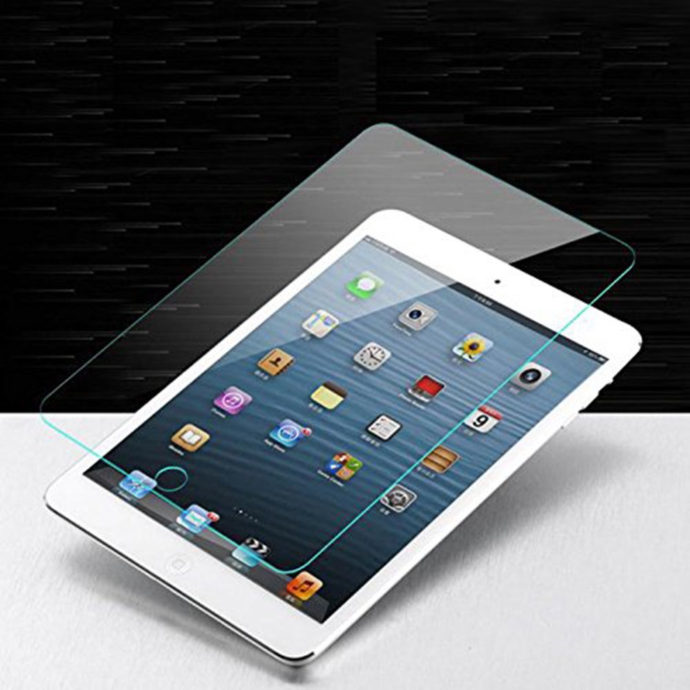 ipad Screen Protector Glass ixaer Toughened Glass Screen Film Protector 9H Rigidity and 0.30mm thickness for iPad2/3/4 ipad air Membrane Protective (Tempered Glass)
