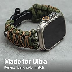 KORDIZ Survivor Pro - Paracord Apple Watch Band
