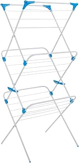 Minky Premium 3 Tier Clothes Airer Indoor White