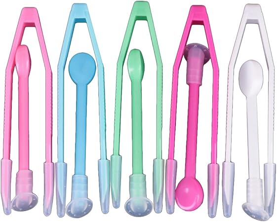 Amazon Co Jp Healifty コンタクト ピンセット つけはずし器具 コンタクトレンズ 装着器具 柔らか素材 ピンセット サクションスティック 5セット 混合色 ドラッグストア