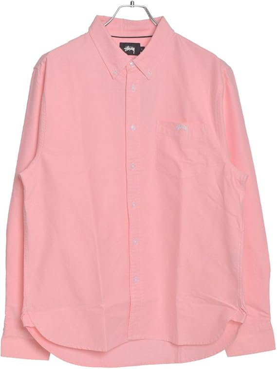 Amazon Co Jp ステューシー Stussy フランク オックスフォード シャツ ボタンダウンシャツ メンズ 03 ピンク S 並行輸入品 服 ファッション小物