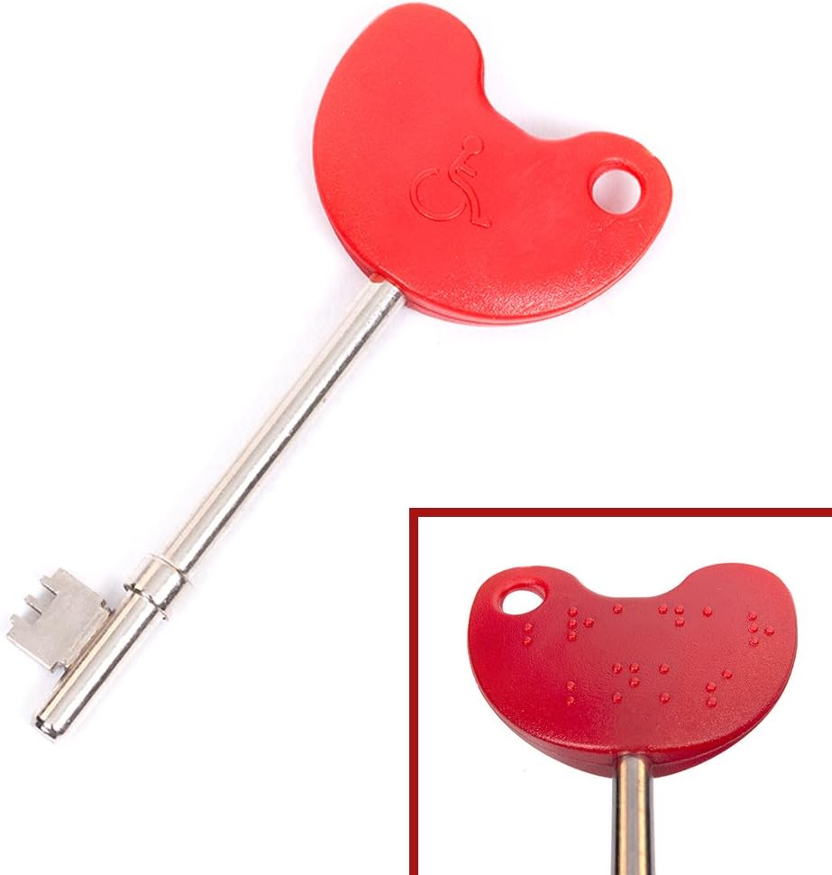 Red Disabled Toilet Key Amazon.co.uk Health & Personal Care