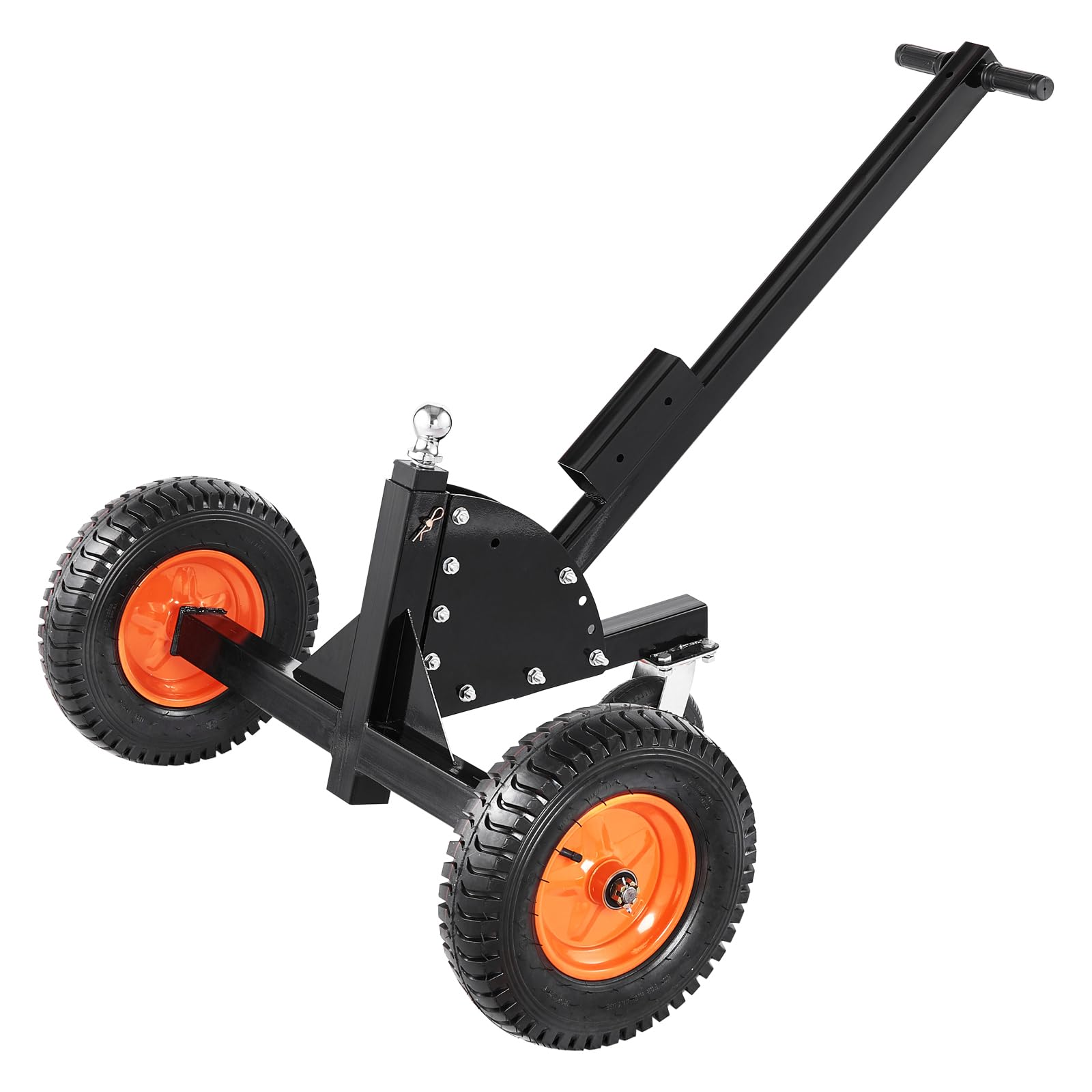 Photo 1 of (USED/FAIR) VEVOR Dolly, 1500lbs Tongue Weight Capacity, 2 in 1 Mover with 22 in and 26 in Adjustable Height and 2 in Ball, 16 in Pneumatic Tires and Universal Wheel, for Moving Car RV Trailer