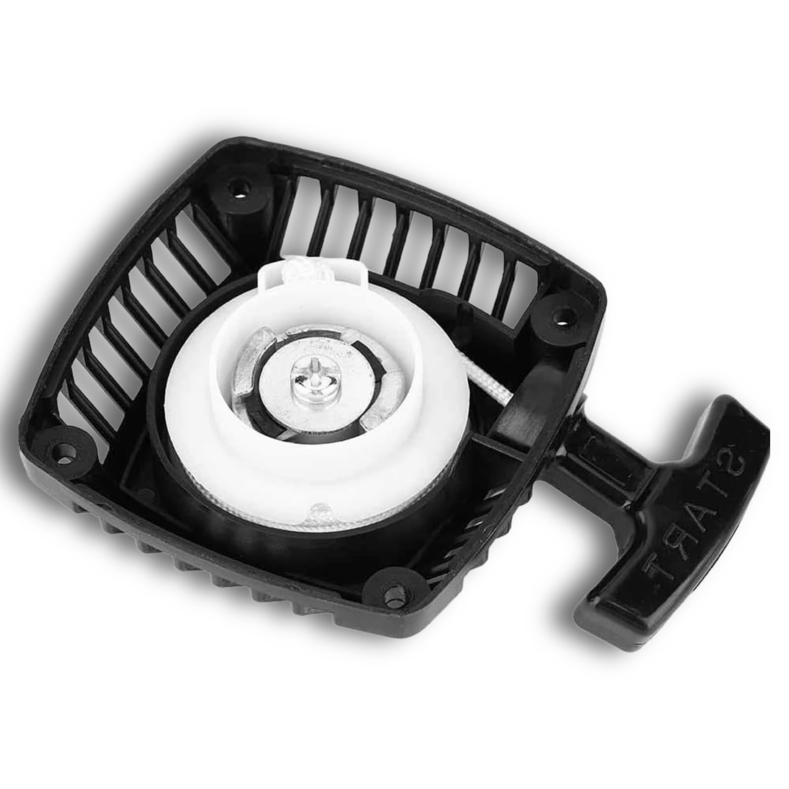 Drfeify RC Car Power Starter, Pull Starter Upgrade Parts Compatible with 23cc 26cc 29cc 30cc RC Car Gas Engine